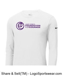 Nike Adult Core Cotton Long Sleeve Design Zoom